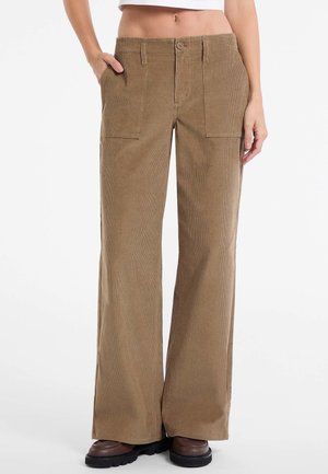 WIDE LEG IM UTILITY-STIL - Nadrágok - braun