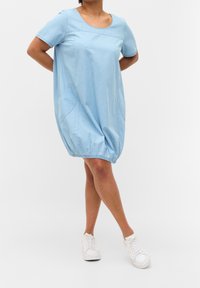 Zizzi Farkkumekko - light blue