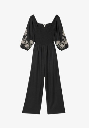 FatFace, REGULAR FIT - EMBROIDERED JUMPSUIT . - Overal - black