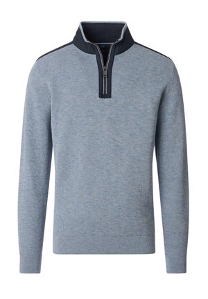 Strickpullover - aqua bis petrol