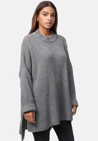 Elara Strickpullover - grau
