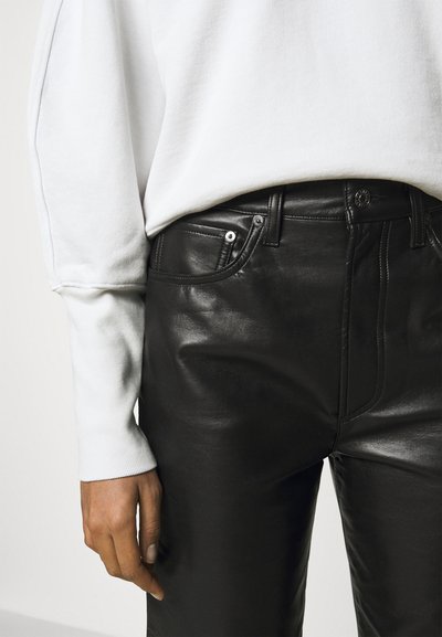 Agolde 90S PINCH - Pantalon en cuir - detox