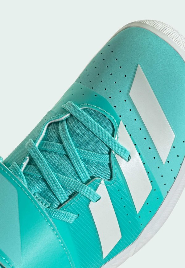 Road running shoes - flash aqua  metalic lucid lemon4