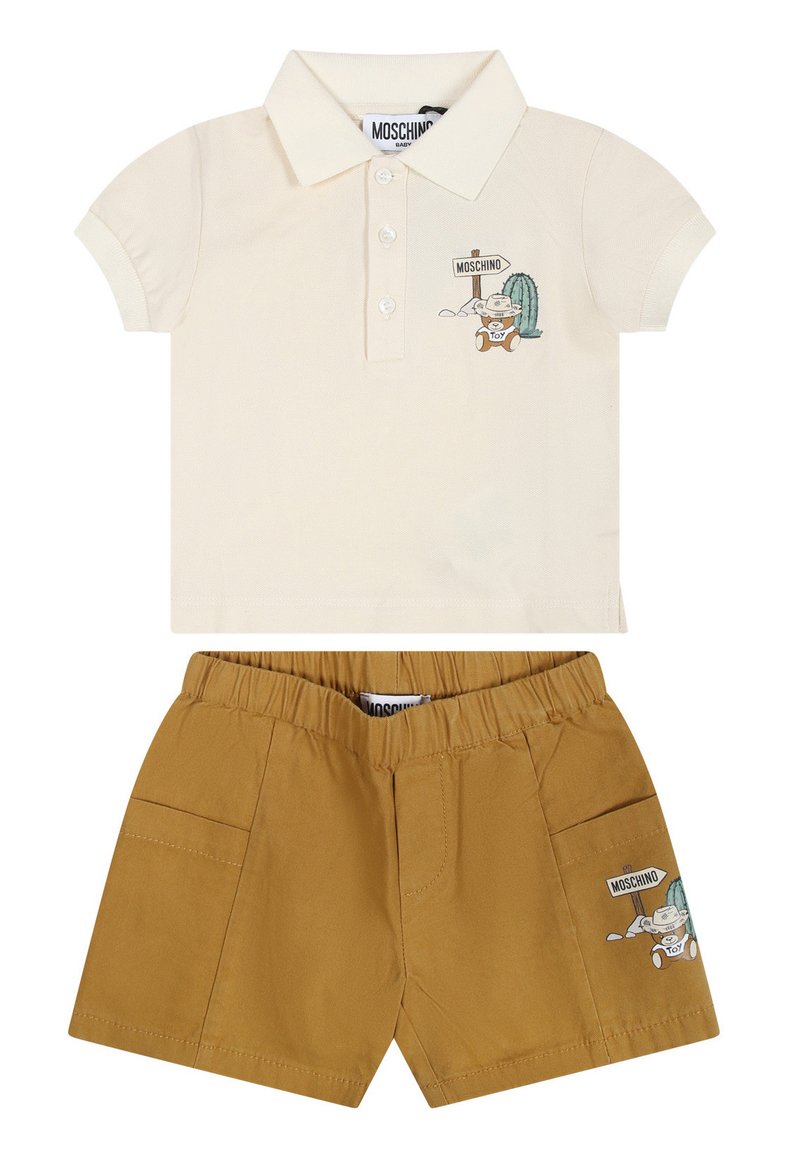 MOSCHINO COMPLETO SET - Shorts - ivory
