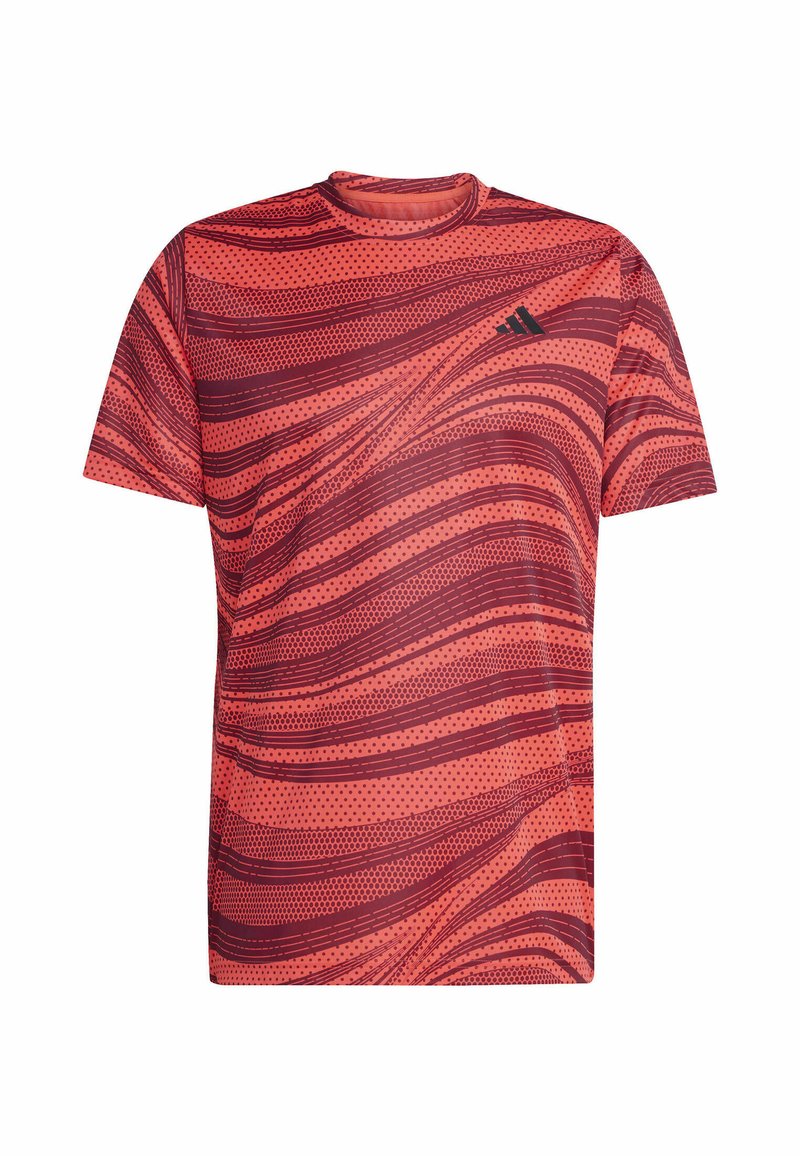 adidas performance Sport T-shirt rood adidas performance Sport T-shirt rood