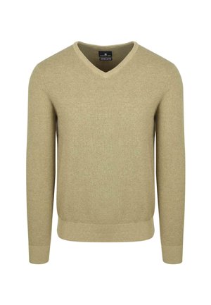 V-NECK  - Strickpullover - groen