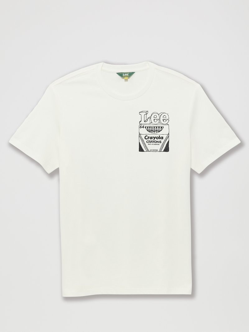 Lee T-shirt print wit