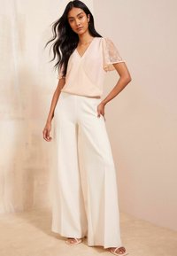 Friends Like These SHORT SLEEVE WRAP - REGULAR FIT - Camicetta - pale pink