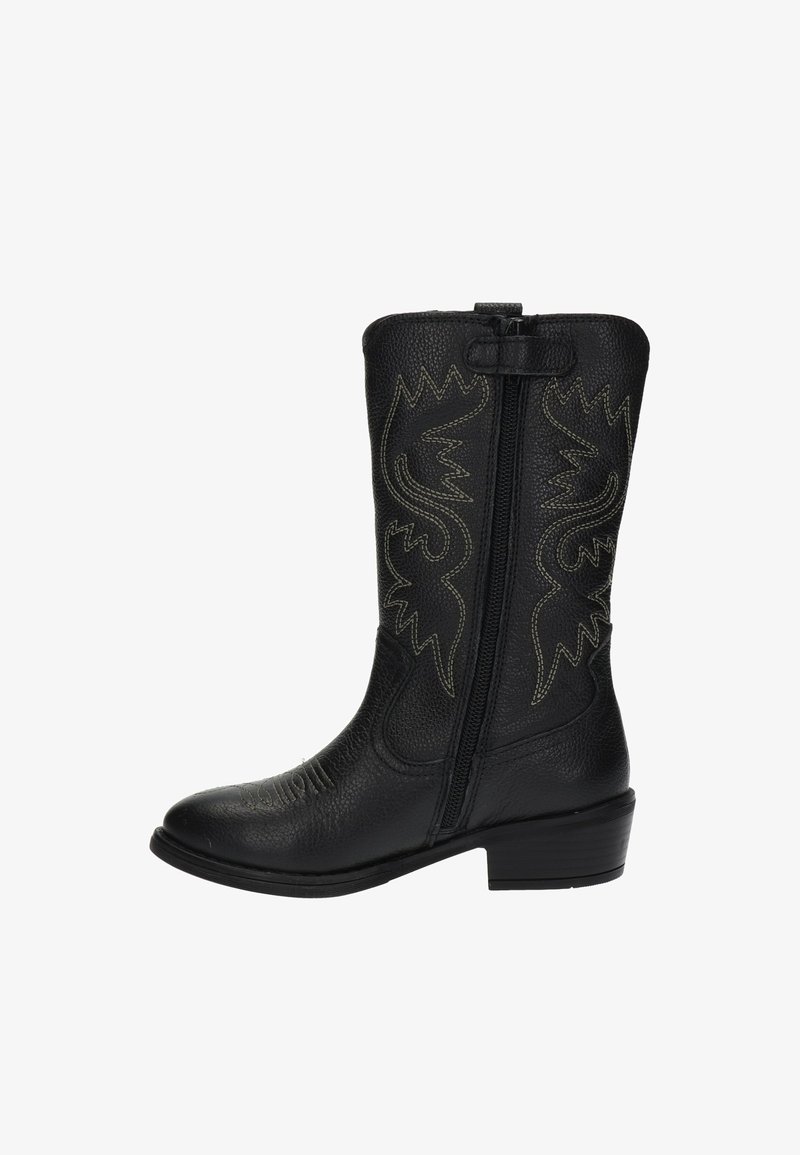 Nelson Kids Cowboy-/Bikerlaarzen - zwart