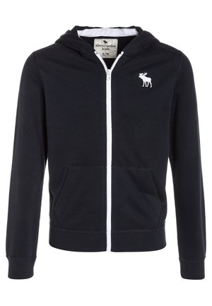 Sweater met rits - dark blue