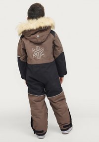 Áhkká OVERALL SOLID WASSERDICHT UND WATTIERT - Skioverall / Skidragter - braun