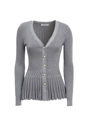 INFLUENCER Strickjacke - grey