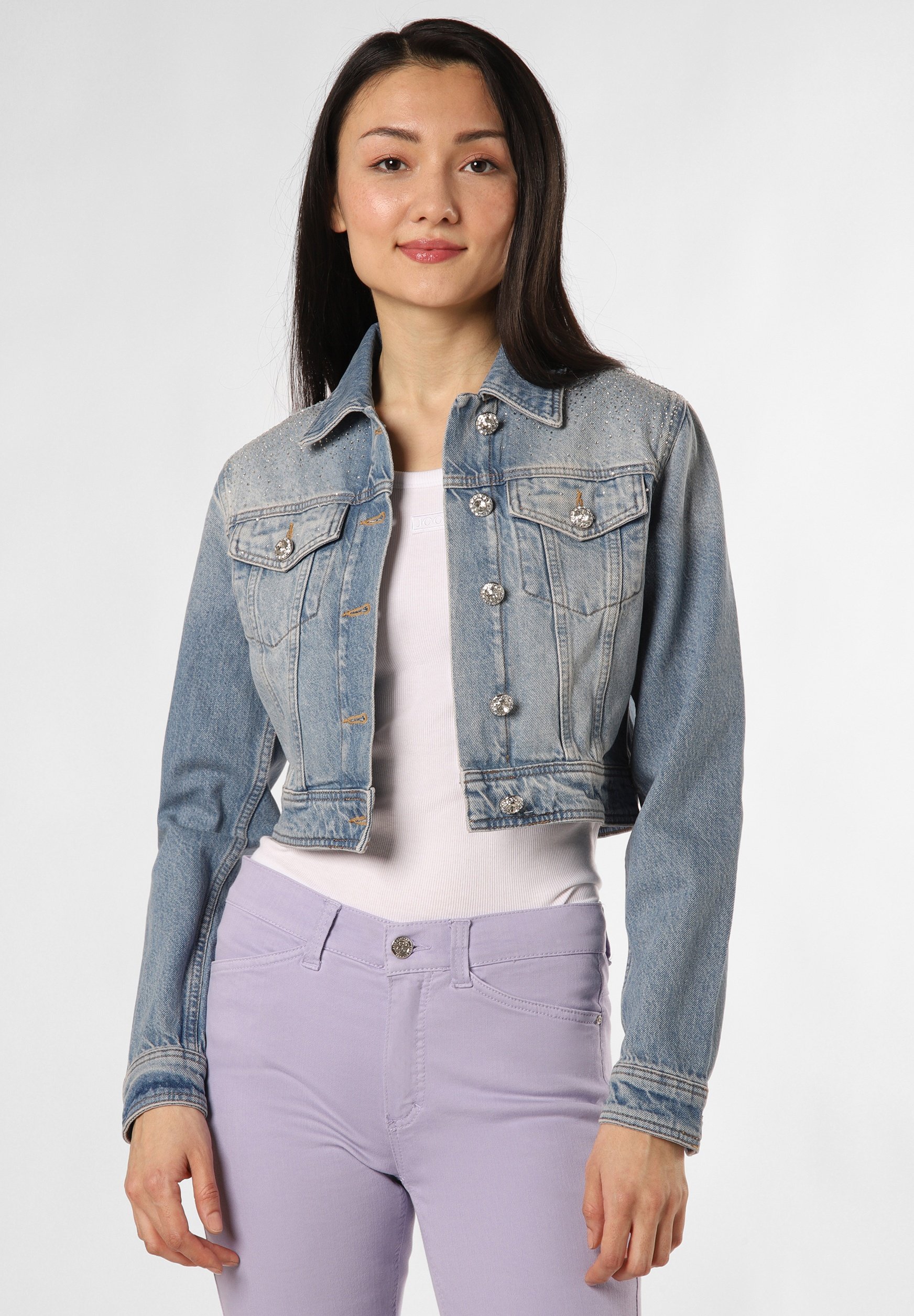 Denim Jackets Giacche Jeans Liu Jo Jo Jeans Giacca In Pelle Liu Jo