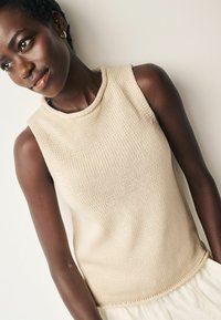 Next ROLL EDGE TANK  REGULAR FIT - Felső - neutral