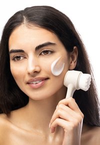 So Eco SO ECO BIODEGRADABLE FACIAL CLEANSING BRUSH AND WAFFLE HEADBAND - Ansiktsvårdsset - white & stone