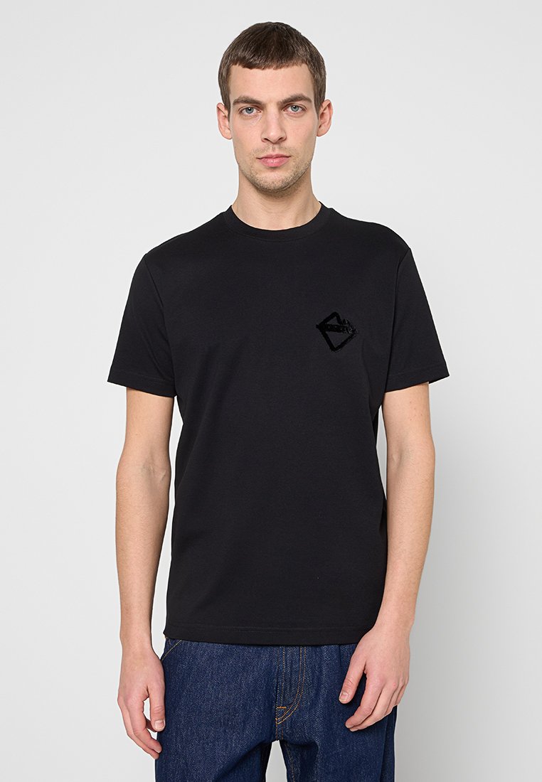 Iceberg T-shirt basic zwart