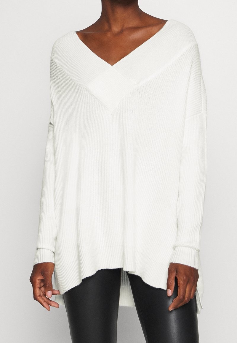 Culture Stickad tröja - beige