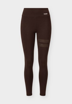 Stronger, SIGNATURE 7/8 LEGGINGS - Κολάν - black coffee