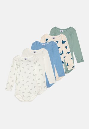 BÉBÉ SEMAINIER UNISEX 5 PACK - Body - paul/marshmallow/multicolor + avalanche/delphinium
