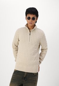 Selected Homme SLHRYAN STRUCTURE - Pulover - oatmeal