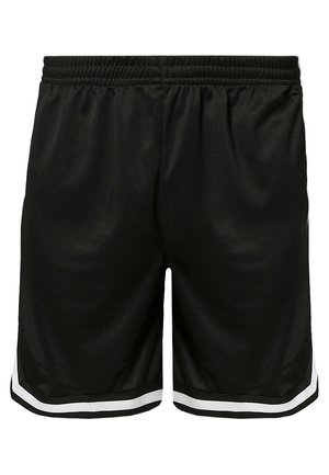 Urban Classics STRIPES  - Jogginghose - black/black/white