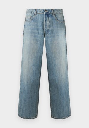 PANTS UNISEX - Baggy fit teksad - denim blu/blue denim