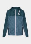 FUJITRAIL PACKABLE - Vetrovka - saxon green/light ube