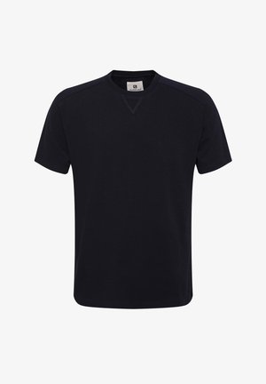 Gabbiano ROUND NECK - Lihtne T-särk - navy