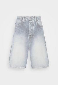AMAN - Denim shorts - bright blue