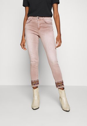 Desigual Vaqueros pitillo - light pink