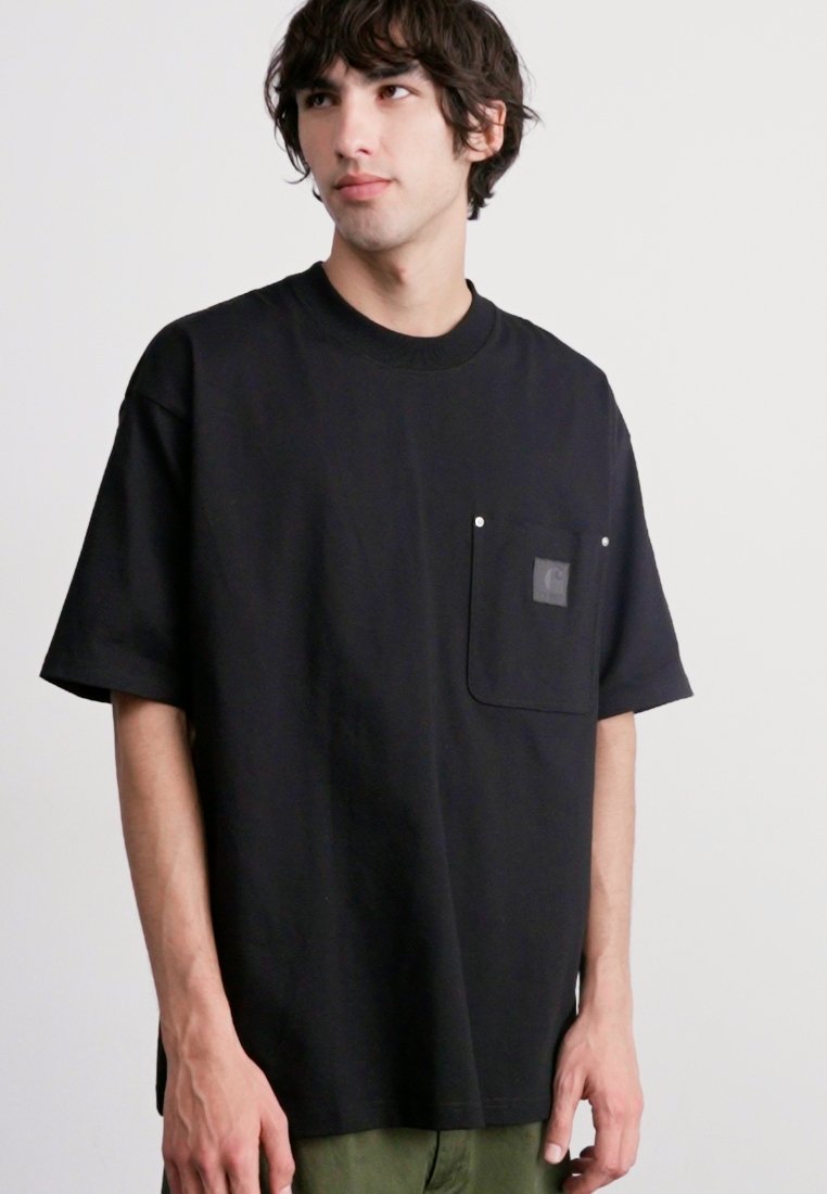 【関税&送料込】Carhartt Wip S S Eldon Pocket T-Shirt Black Carhartt WIP ELDON - T-shirt basic/czarny - Zalando.pl