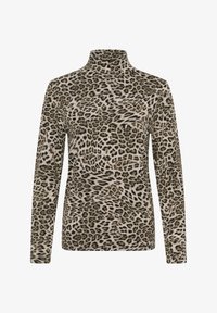 Unselected, brown leopard print