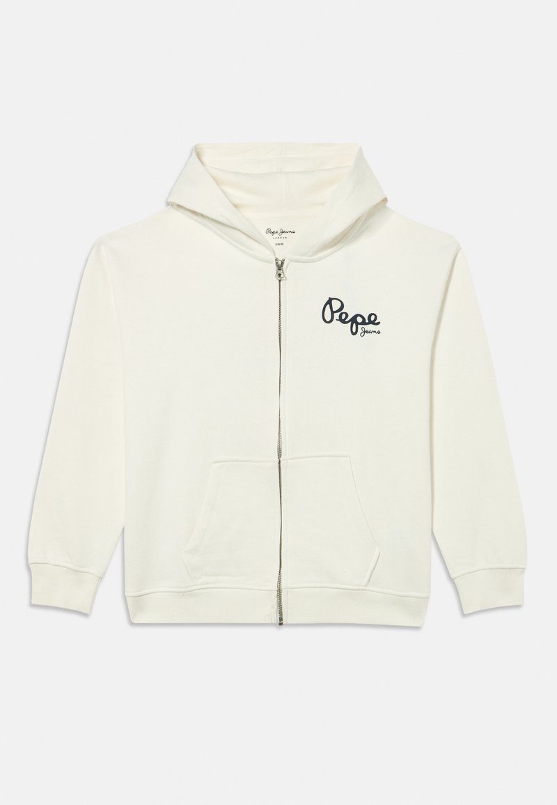 Pepe Jeans Sweater met rits wit