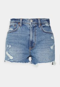 Abercrombie & Fitch MOM - Calções de ganga - medium destroy