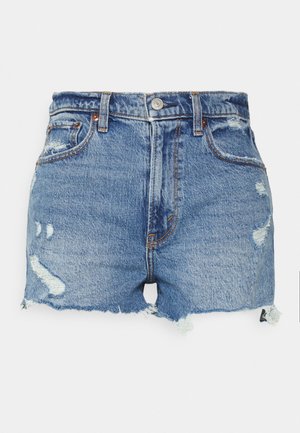 Abercrombie & Fitch MOM - Calções de ganga - medium destroy