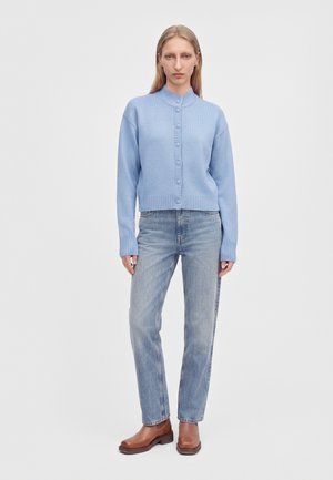 Won Hundred, ALEA CASHMERE KNIT CARDIGAN - Жилетка - brunnera blue