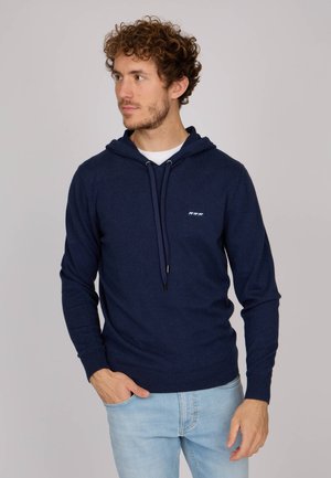 PULLOVER - Sweat à capuche - navy blue