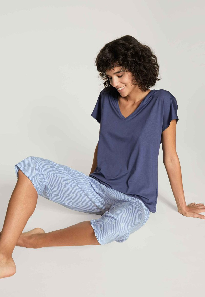 Damen Nachthemden | Calida Nachtwäsche Hose milky blue/blau - FI08331 Damen Nachthemden | Calida Nachtwäsche Hose milky blue/blau - FI08331