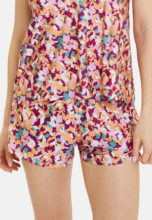 UZAN FANTAISY - Pyjama bottoms - fleurs fuchsia
