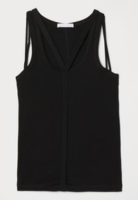 STRAP RACER TANK - Topper - black