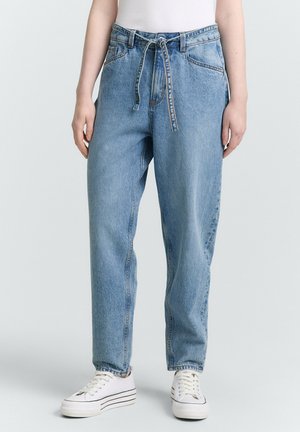 TTADEA Barrel - Jeans Tapered Fit - used mid stone blue denim