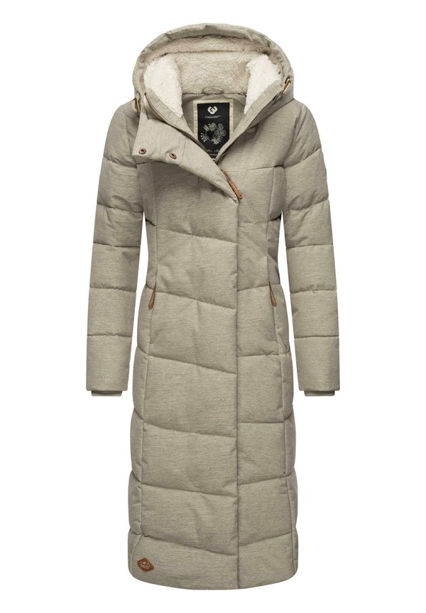 PAVLA LONG - Wintermantel - taupe