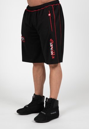 MARLOW - Sports shorts - black red