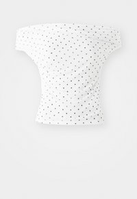 ASYMMETRIC  - T-shirt con stampa - white