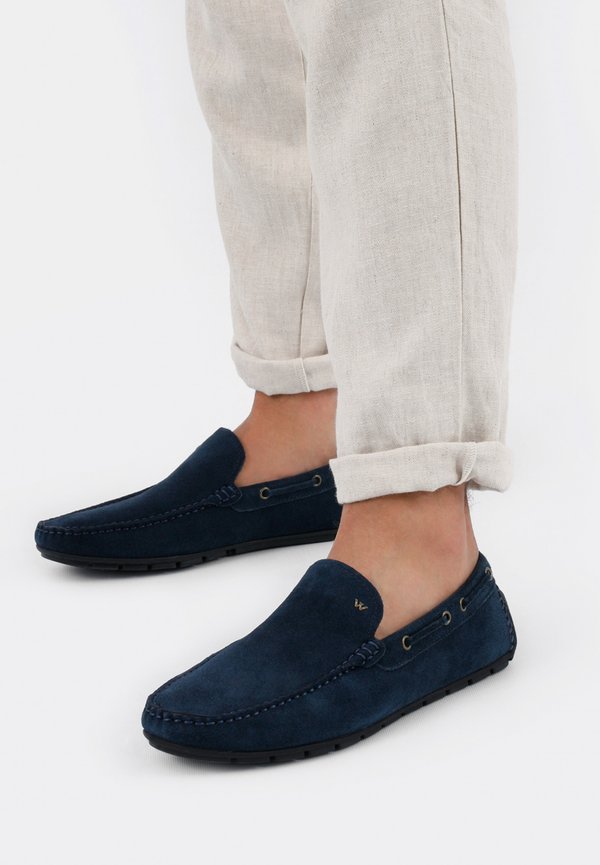 Mokassin - granatowy