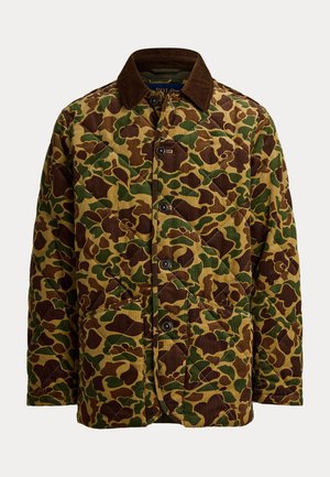 Polo Ralph Lauren, CAMO-PRINT QUILTED CORDUROY BARN COAT - Winterjas - frogskin camo