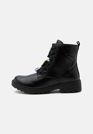Geox, CASEY GIRL - Snørestøvletter - black/multicolor