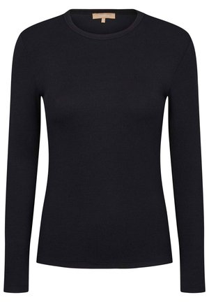 Soft Rebels FENJA O NECK  - Longsleeve - black