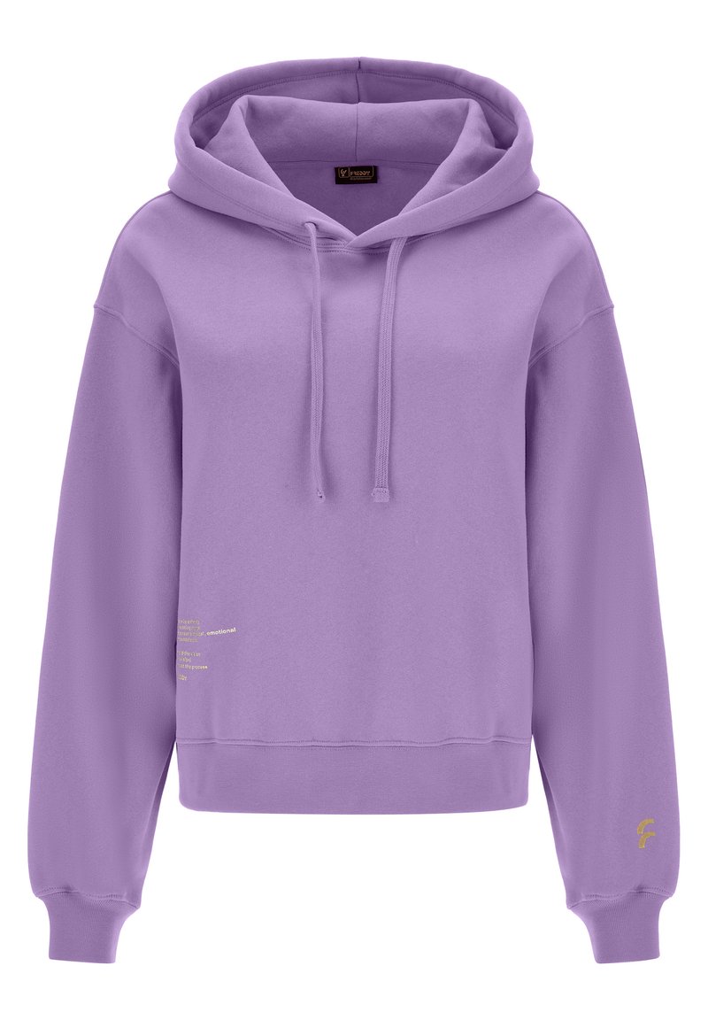 Freddy Felpa con cappuccio - english lavander