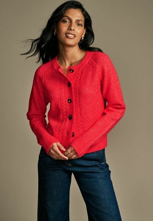 REGULAR FIT - Neuletakki - red